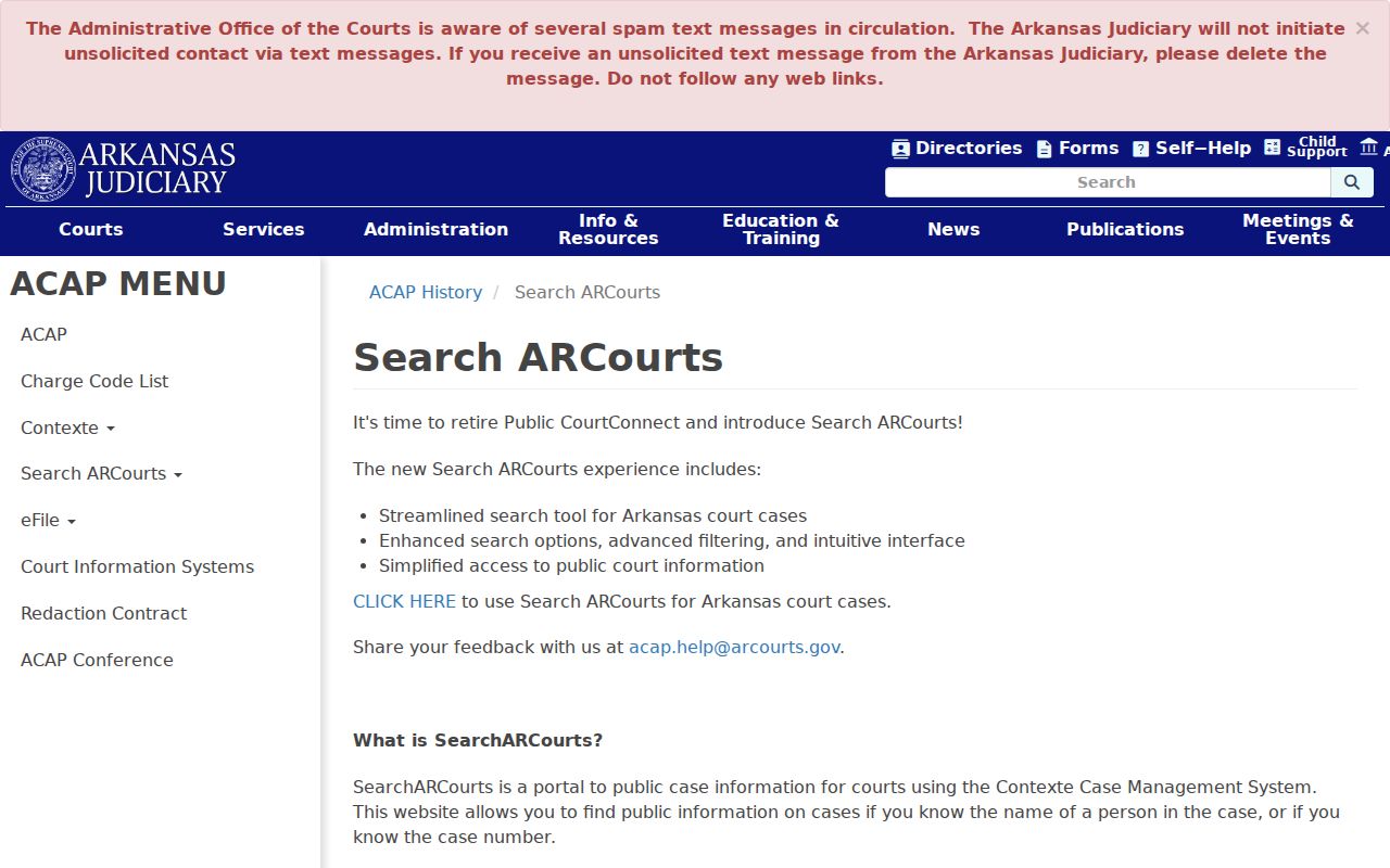 Prairie County warrant records search information from Arkansas Judiciary